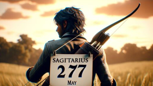 Un giro tra le stelle dove l'audacia del Sagittario brilla come un faro nel firmamento. &copy; Immagine creata con Dall-E