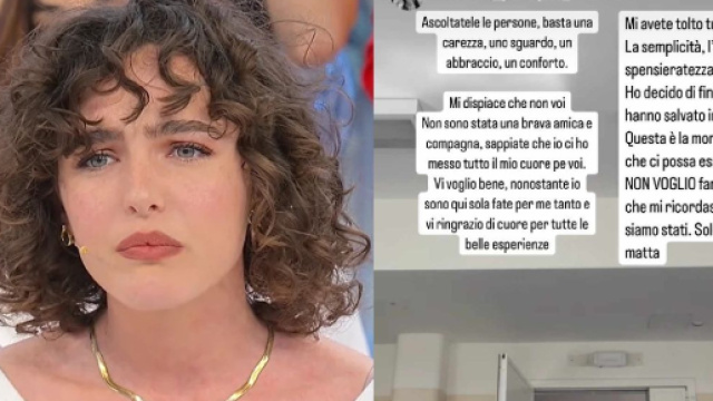 Chiara Pompei - screenshot &copy; Canale 5/Instagram.