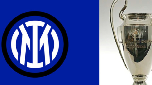 Logo Inter (© Internazionale FC) e il trofeo della Champions League (© Wikimedia Commons)