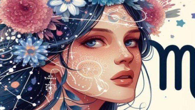 Segno della Vergine generato con l&rsquo;AI &copy; Copilot.