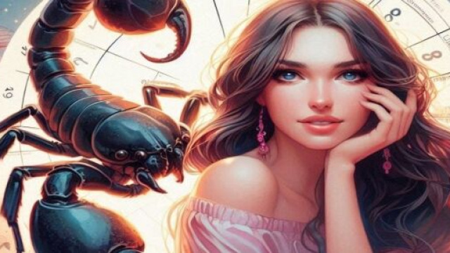 Segno dello Scorpione generato con &copy; AI Copilot