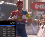 Mads Pedersen - © Screenshot Eurosport.