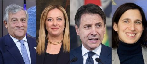 Sondaggi: stabile Fratelli d'Italia, scende il Pd, sale il M5S