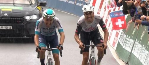 La vittoria di Lenny Martinez © Screenshot Eurosport