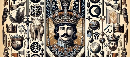 L'Imperatore dei tarocchi rappresenta l'energia della leadership nel segno del Capricorno. © Immagine creata con Dall-E