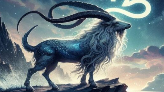 Segno del Capricorno generato con © AI Copilot.