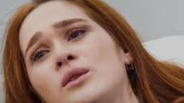 Selin in una scena di Tradimento © Mediaset.