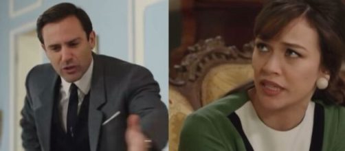 Enrico e Marta de Il Paradiso delle Signore © Rai 1
