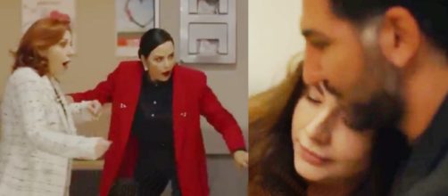 Nazan e Mualla sorprendono Oylum e Kahraman vicini © Tradimento - Aldatmak
