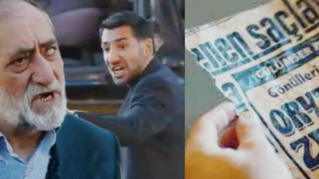 Kahraman discute con il ricattatore &copy; Tradimento - Aldatmak