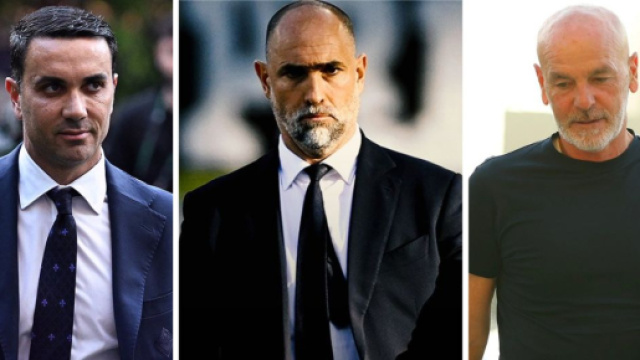 Raffaele Palladino. Foto &copy; Fiorentina. Igor Tudor. Foto &copy; Juventus. Stefano Pioli. Foto &copy; Al Nassr