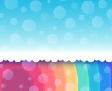 Colori cielo e arcobaleno © Immagine di Pixabay