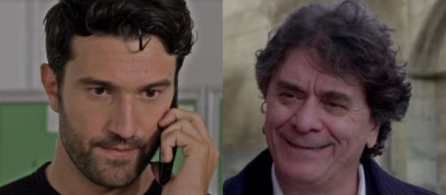 Damiano Renda e Attilio Grillo - screenshot © Un posto al sole.