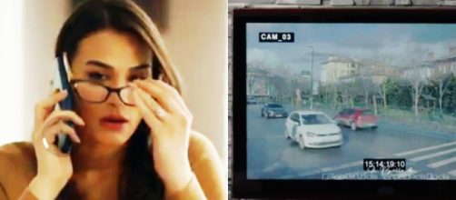 Yesim guarda il video dell’auto pirata – © Tradimento (Aldatmak).