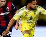Weston McKennie in azione contro il Bologna © Juventus FC
