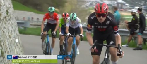 Ciclismo, Michael Storer - © Screenshot Eurosport