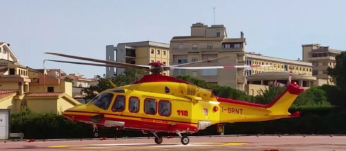 Elisoccorso durante il servizio - © Wikipedia Commons.