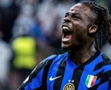 L'esultanza di Bisseck con l'Inter © Instagram