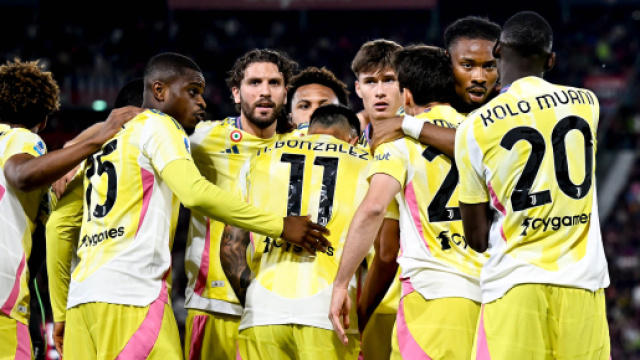 La Juventus esulta dopo un gol © X
