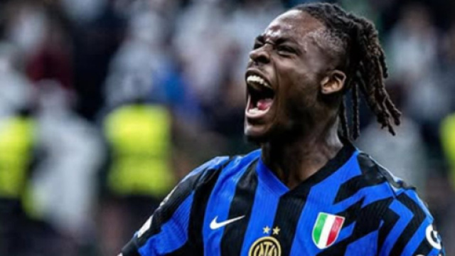 L'esultanza di Bisseck con l'Inter © Instagram