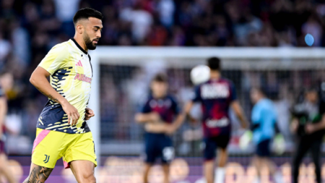 Nico Gonzalez nella partita contro il Bologna © Juventus FC
