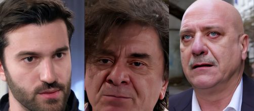 Damiano Renda, Attilio Grillo e Luca De Santis - screenshot © Un posto al sole.