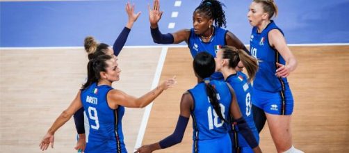 Italia femminile Volley © Pagina Facebook ufficiale della Federazione Italiana Pallavolo