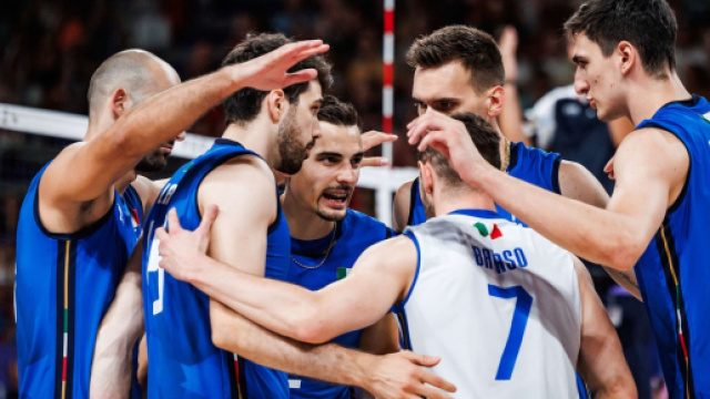 Italia maschile Volley © Pagina Facebook ufficiale della Federazione Italiana Pallavolo