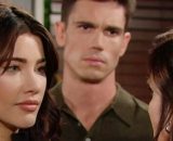 In foto Steffy, Finnegan e Sheila © Beautiful
