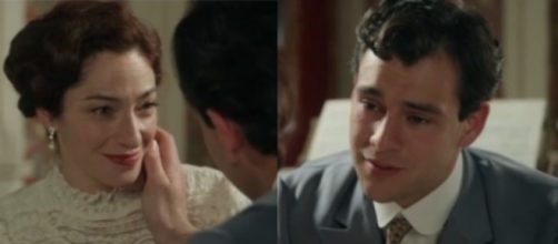 Eugenia e Curro in scena, screenshot © La Promessa