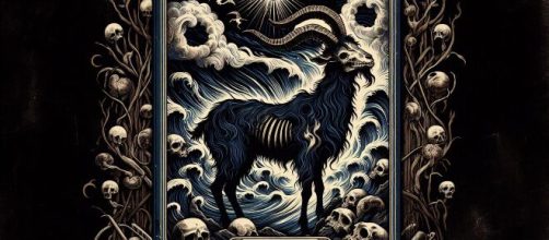 La carta della Morte guida il Capricorno verso una profonda trasformazione. © Immagine creata con Dall-E