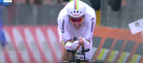 Tom Dumoulin - © Screenshot Eurosport