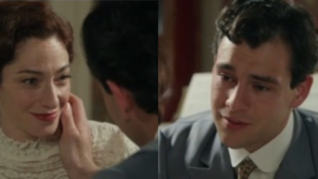 Eugenia e Curro in scena, screenshot © La Promessa
