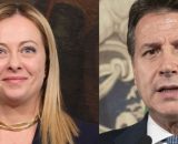 Giorgia Meloni e Giuseppe Conte (© Wikimedia commons)