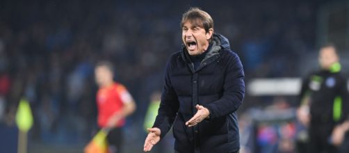 Antonio Conte, allenatore del Napoli. Foto © Napoli