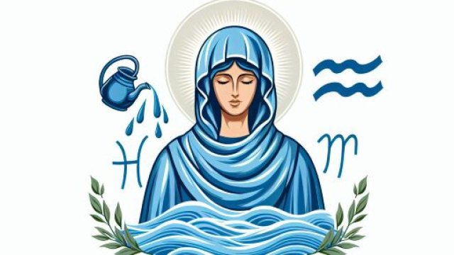 Illustrazione ispirata al simbolismo della Smorfia raffigurante 'a Maronna. © Immagine creata con Dall-E