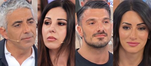 Giuseppe, Rosanna, Dennis e Margherita - screenshot © Canale 5.