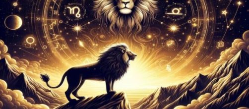 Segno del Leone generato con © AI Copilot