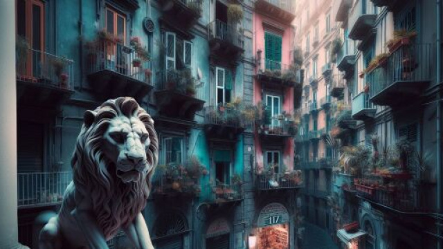 Numero 17 della Smorfia napoletana, 'a disgrazzia. © Immagine creata con Dall-E