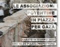 Potenza, una giornata di solidarietà per Gaza: eventi e manifestazione il 14 giugno
