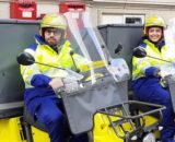 Portalettere con motomezzo aziendale - © Poste Italiane