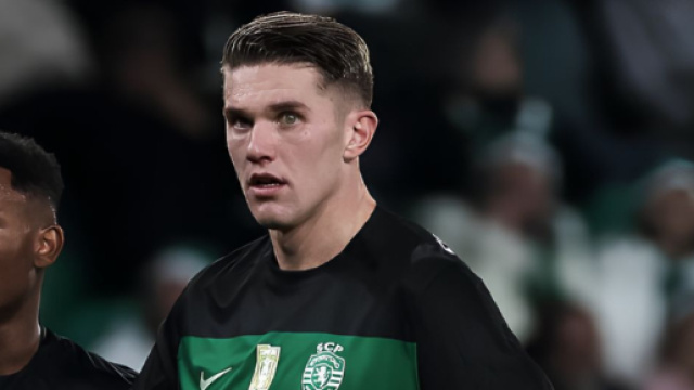 Viktor Gyokeres con la maglia dello Sporting &copy; profilo Instagram viktorgyokeres