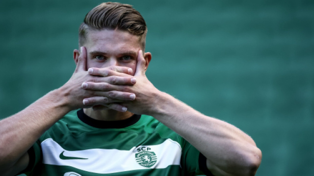 Viktor Gyökeres, attaccante dello Sporting Lisbona. Foto © Sporting Lisbona