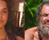 Chiara e Mirko all'isola dei famosi © Mediaset.