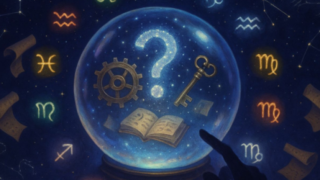 L'oracolo degli enigmi stellari - © Copilot