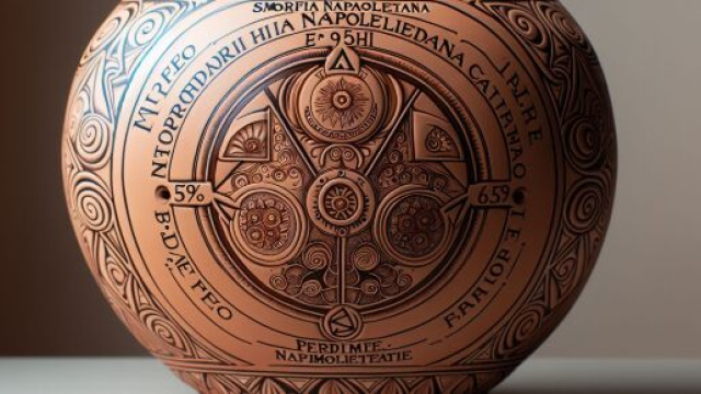 Numero 7 della Smorfia napoletana, vaso di creta per la Bilancia. © Immagine creata con Dall-E