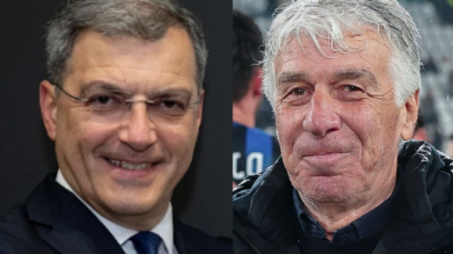 Damien Comolli e Gian Piero Gasperini © Juventus FC e Atalanta BC