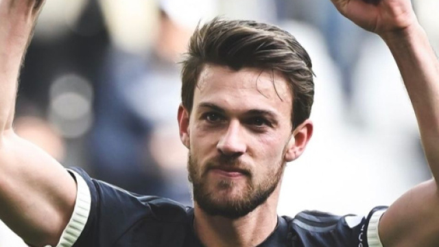 Daniele Rugani con la maglia della Juventus © Instagram