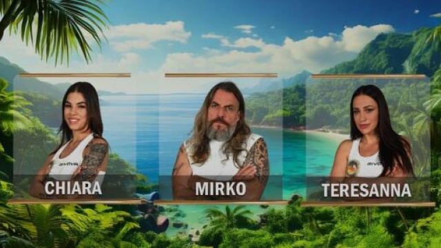 Chiara, Mirko e Teresanna in nomination – © Mediaset.