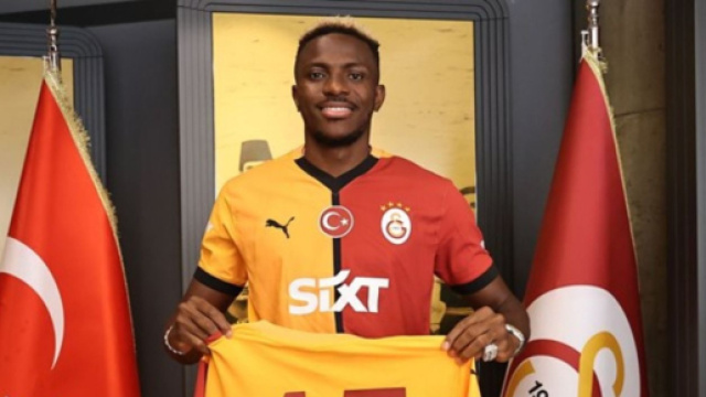 Victor Osimhen, attaccante ora al Galatasaray © Facebook